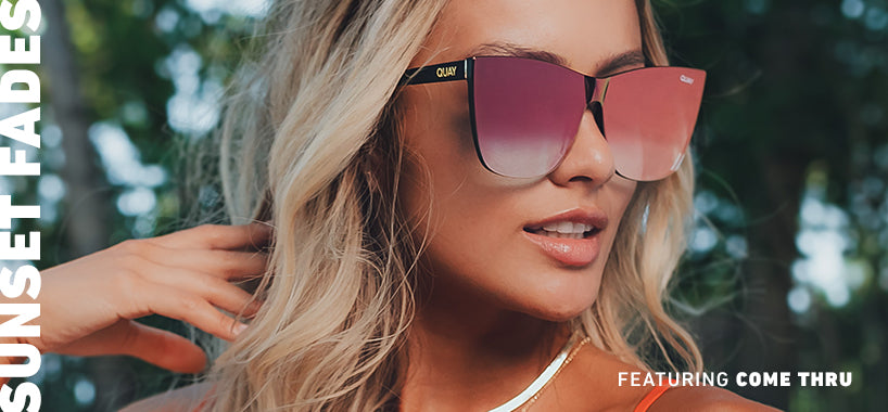 SUNSET FADES Ombre Sunglasses – QUAY display picture 1