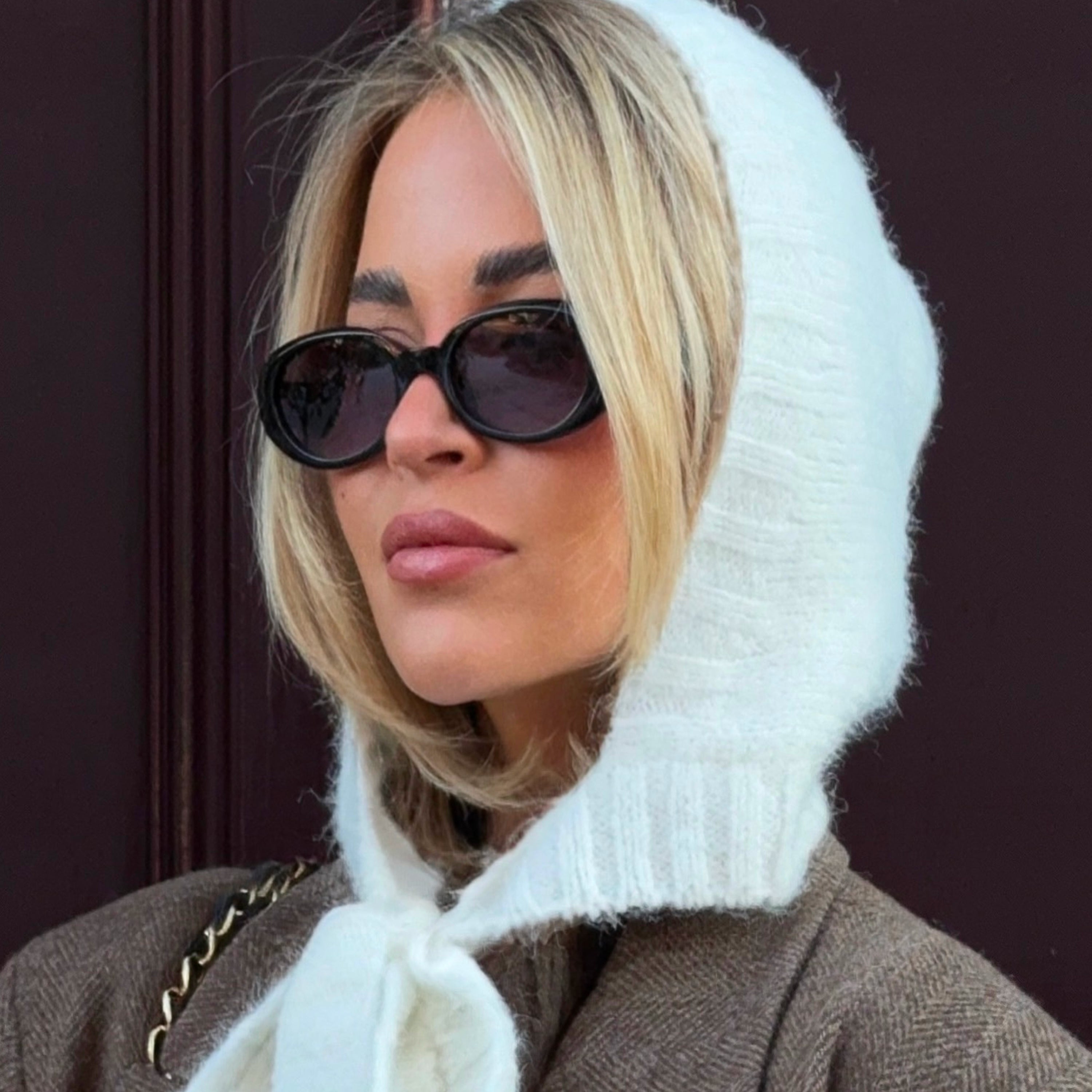 FELT CUTE Retro Oval Sunglasses for Women – QUAY