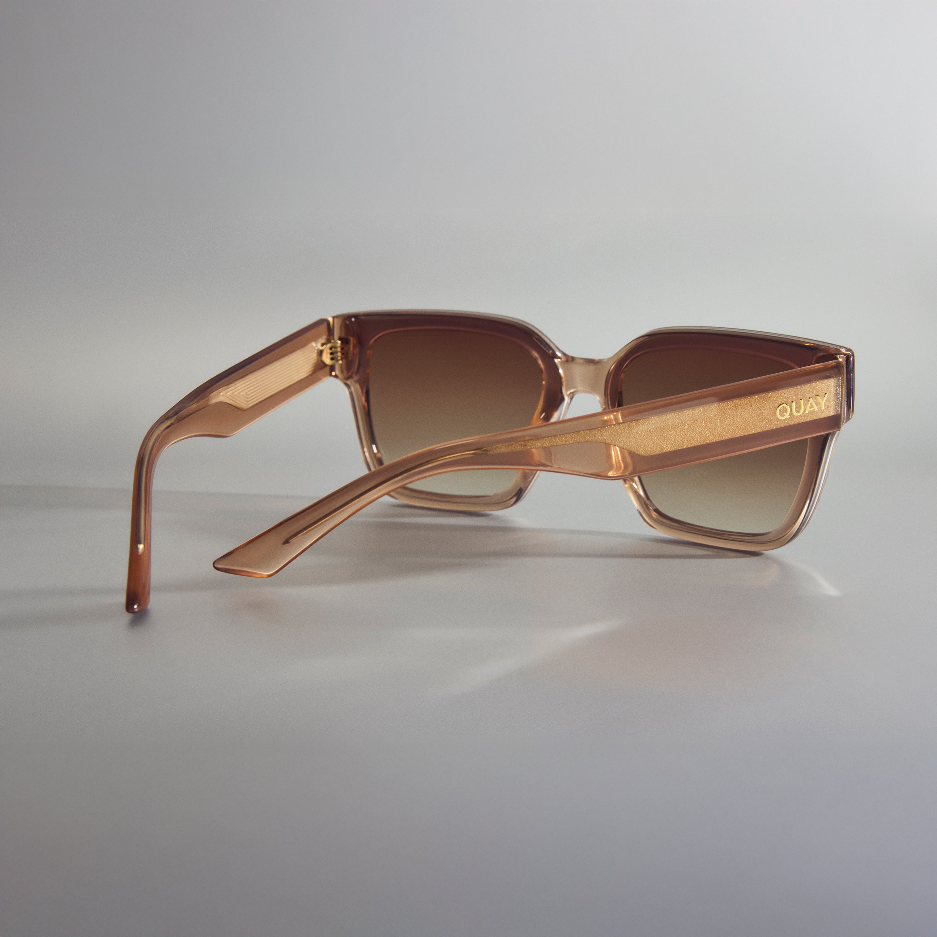 DRIVE IN - Large Square Unisex Sunglasses with Flush Lens – QUAY