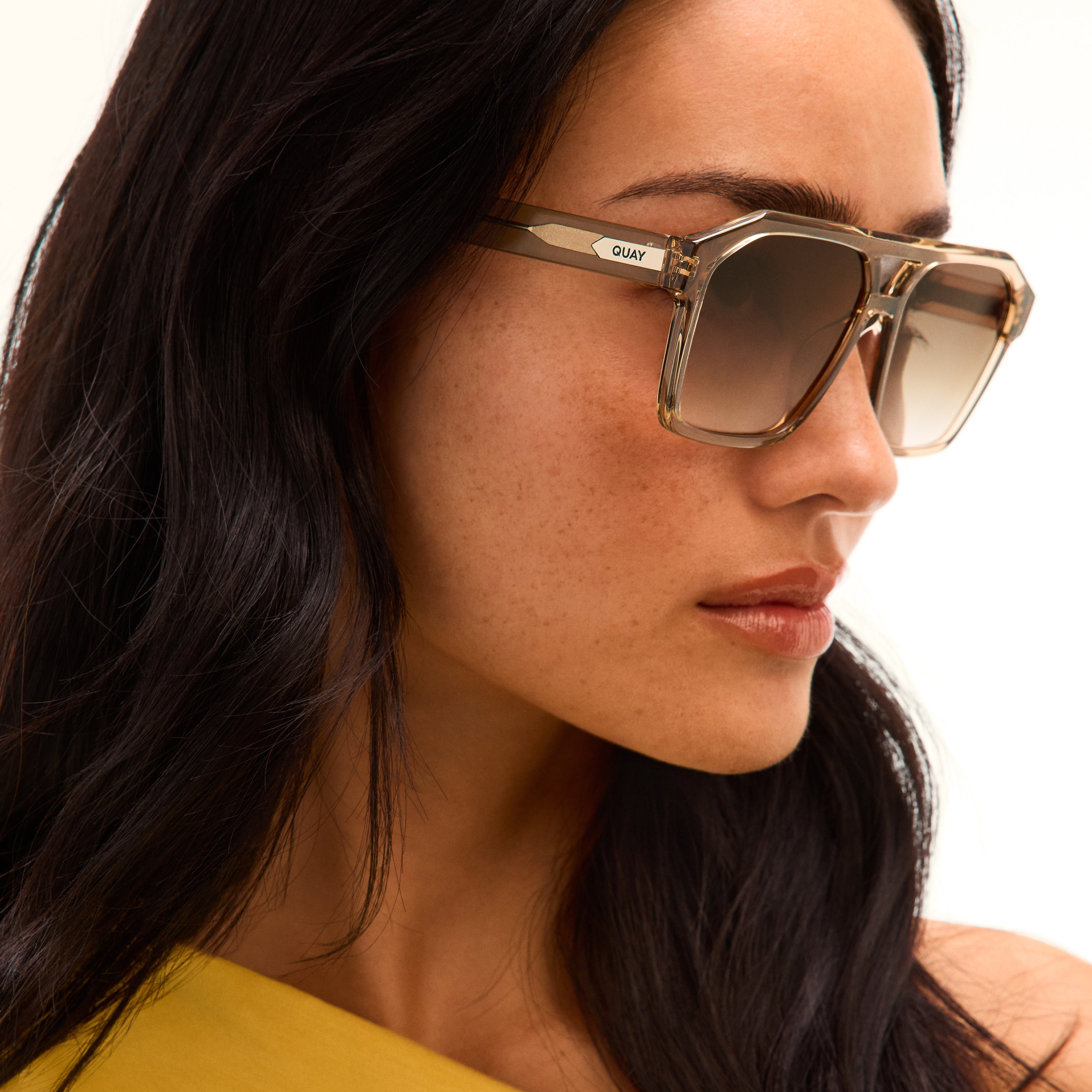 SOUNDCHECK Modern Vintage Aviator Sunglasses – QUAY