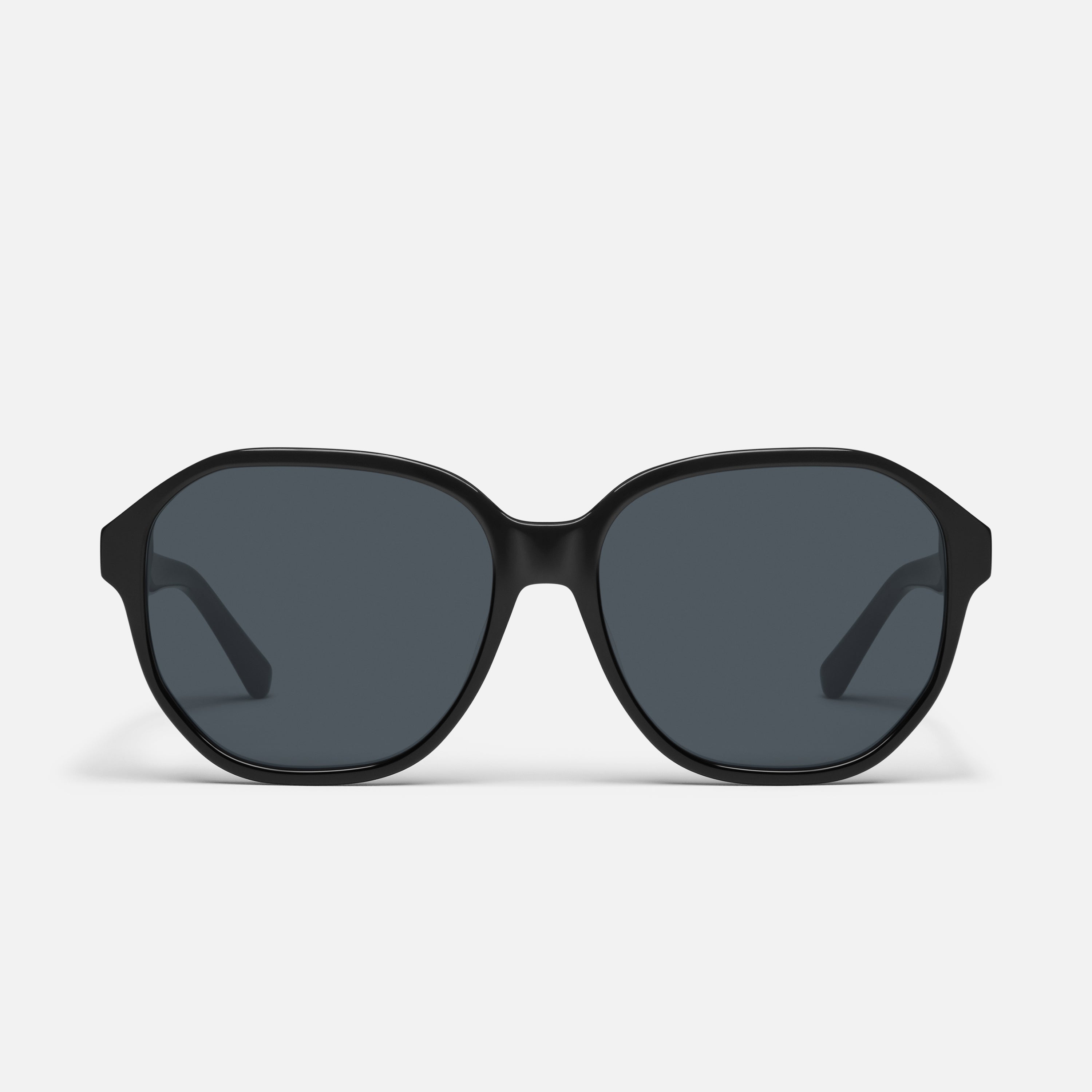 Guess round black frame sunglasses Guess Large Round Sunglasses Gold Tone Black Frame Brown  main image 3