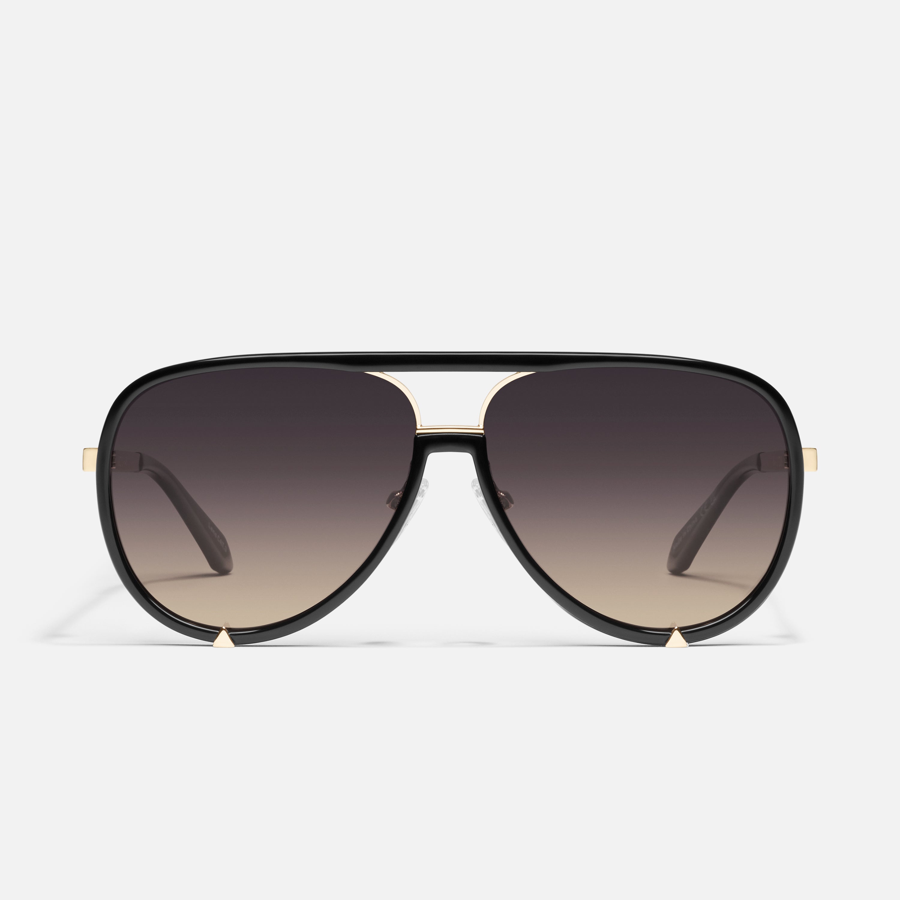 HIGH PROFILE Large Aviator Frame Sunglasses – QUAY