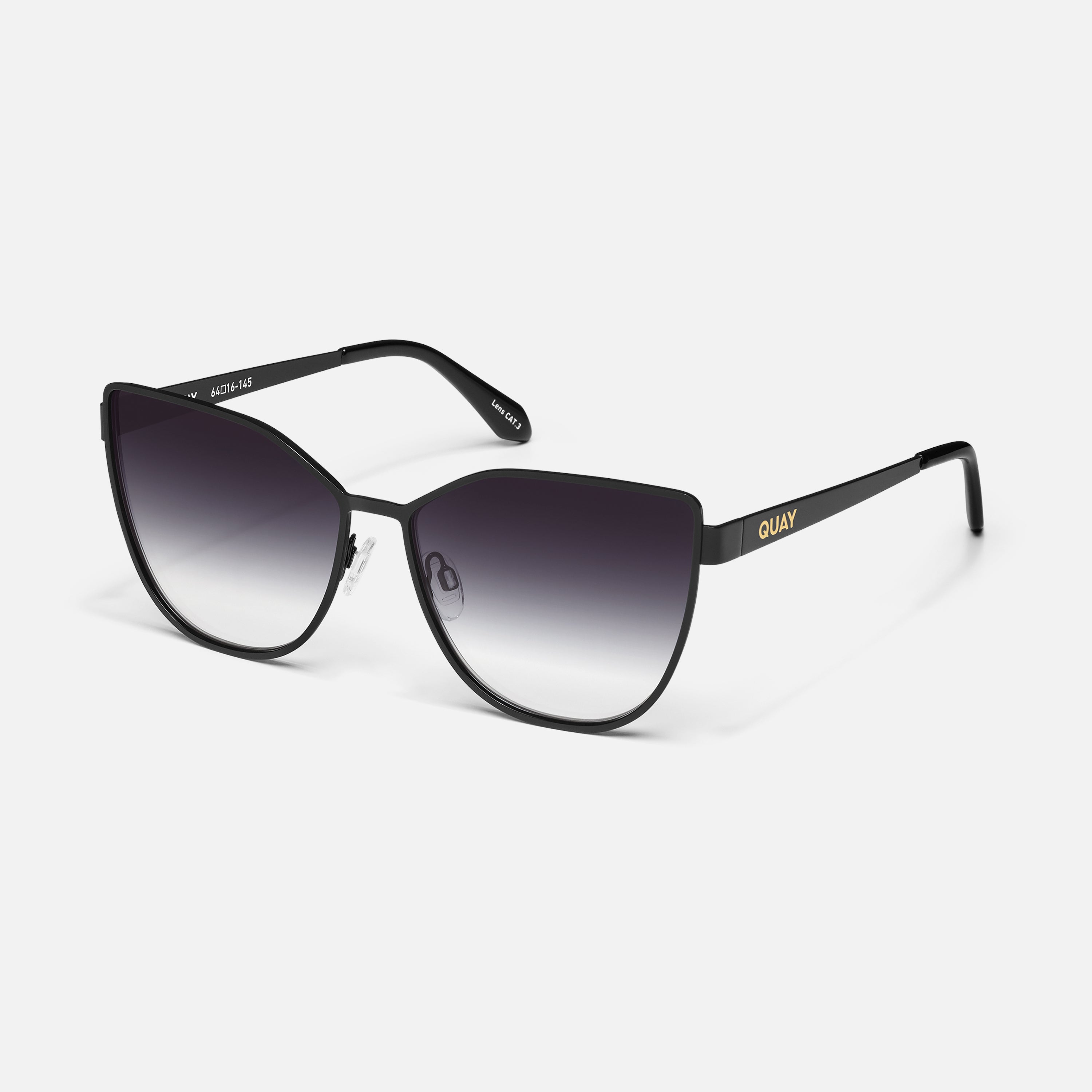 IN PURSUIT Metal Frame Cat Eye Sunglasses – QUAY