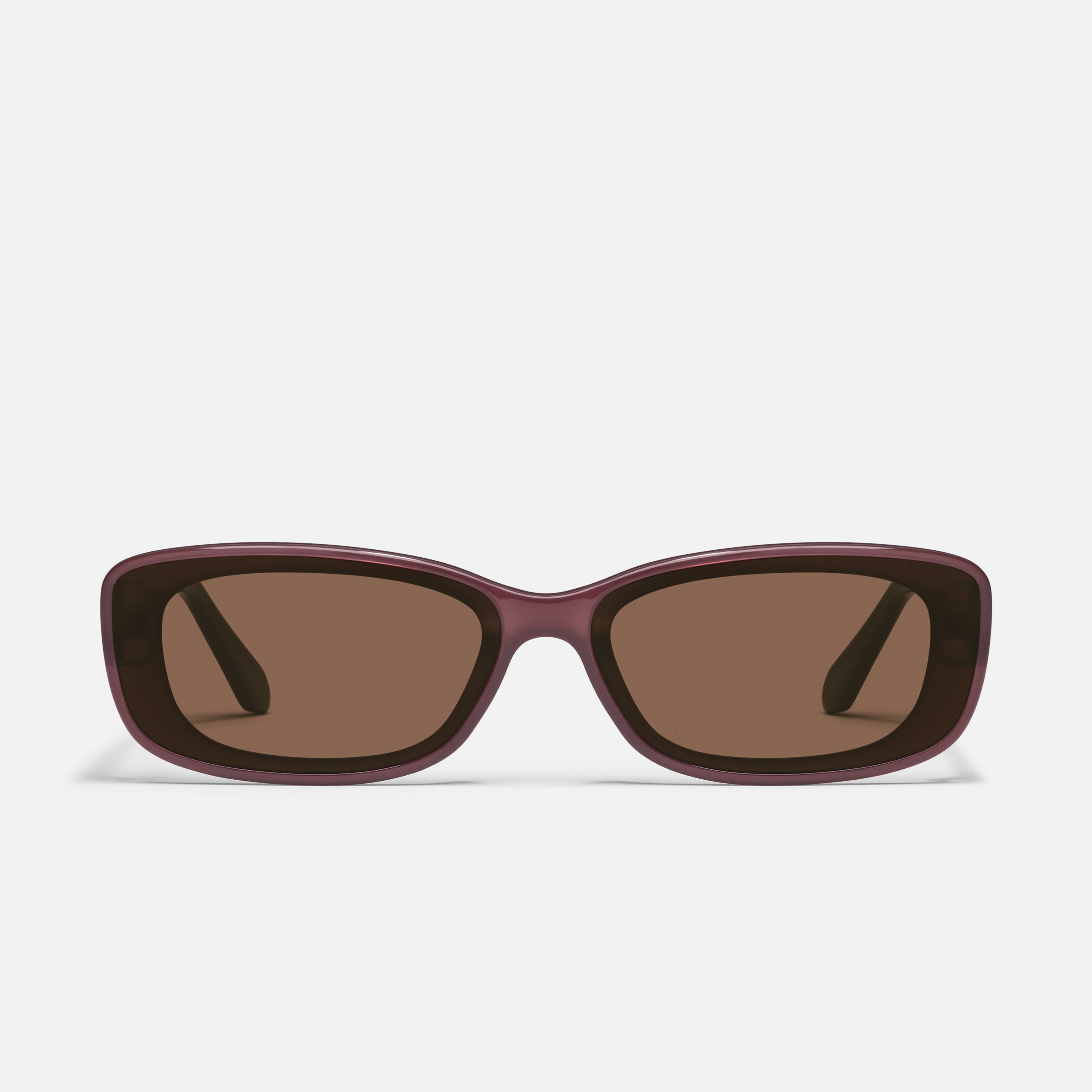 VIBE CHECK Narrow Rectangular Sunglasses | Polarized 