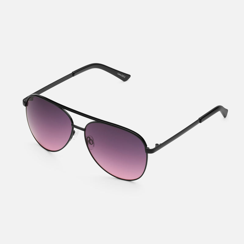 BLACK/PURPLE LENS