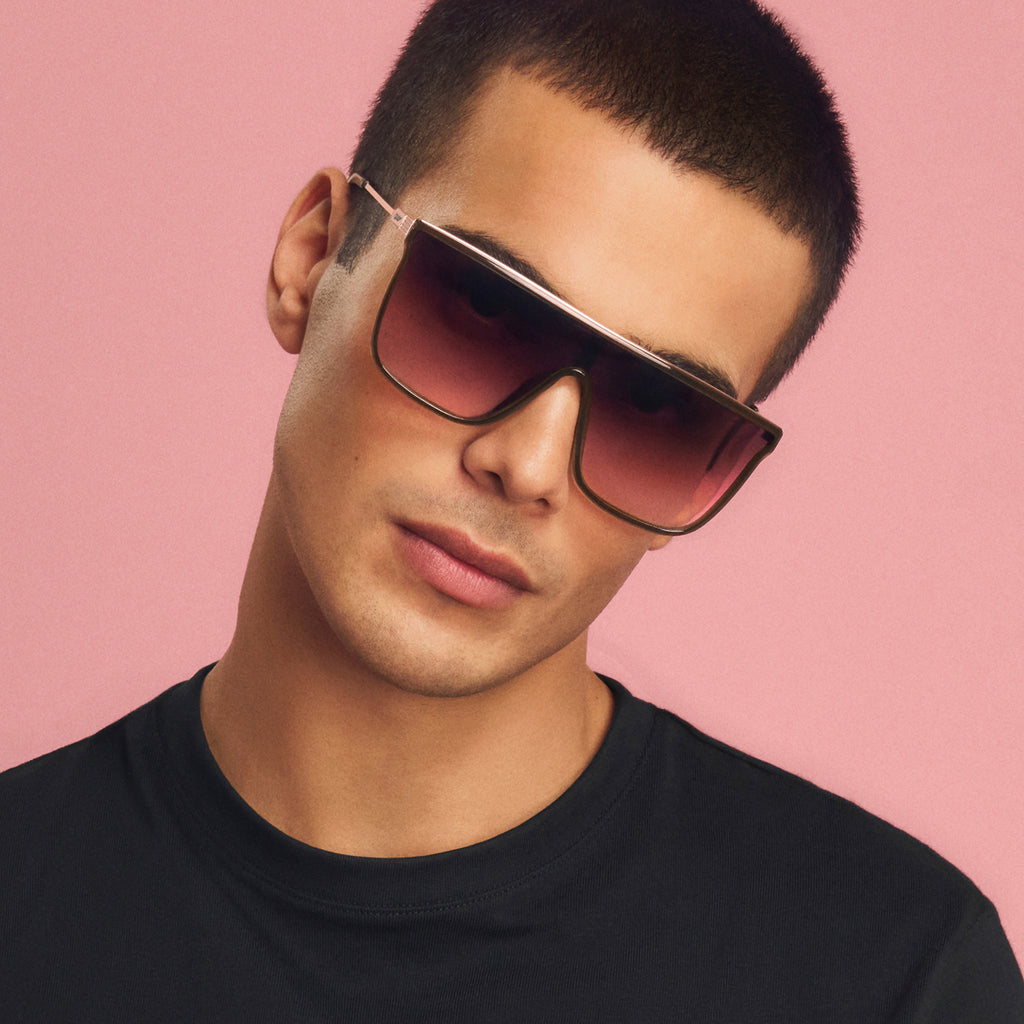 DARK BROWN/ROUGE GLOW