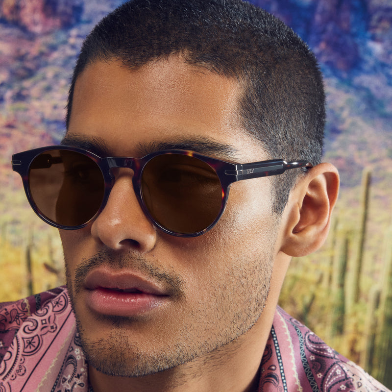 DARK TORTBROWN POLARIZED MENS