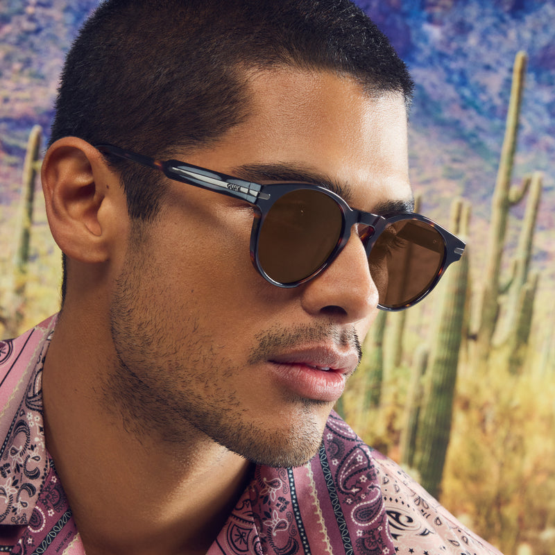 DARK TORTBROWN POLARIZED MENS