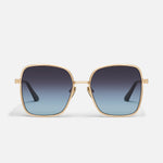 BRUSHED GOLD/BLACK AQUA