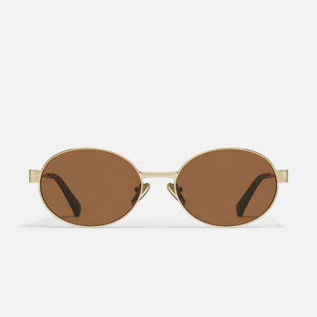 BRUSHED GOLD/BROWN