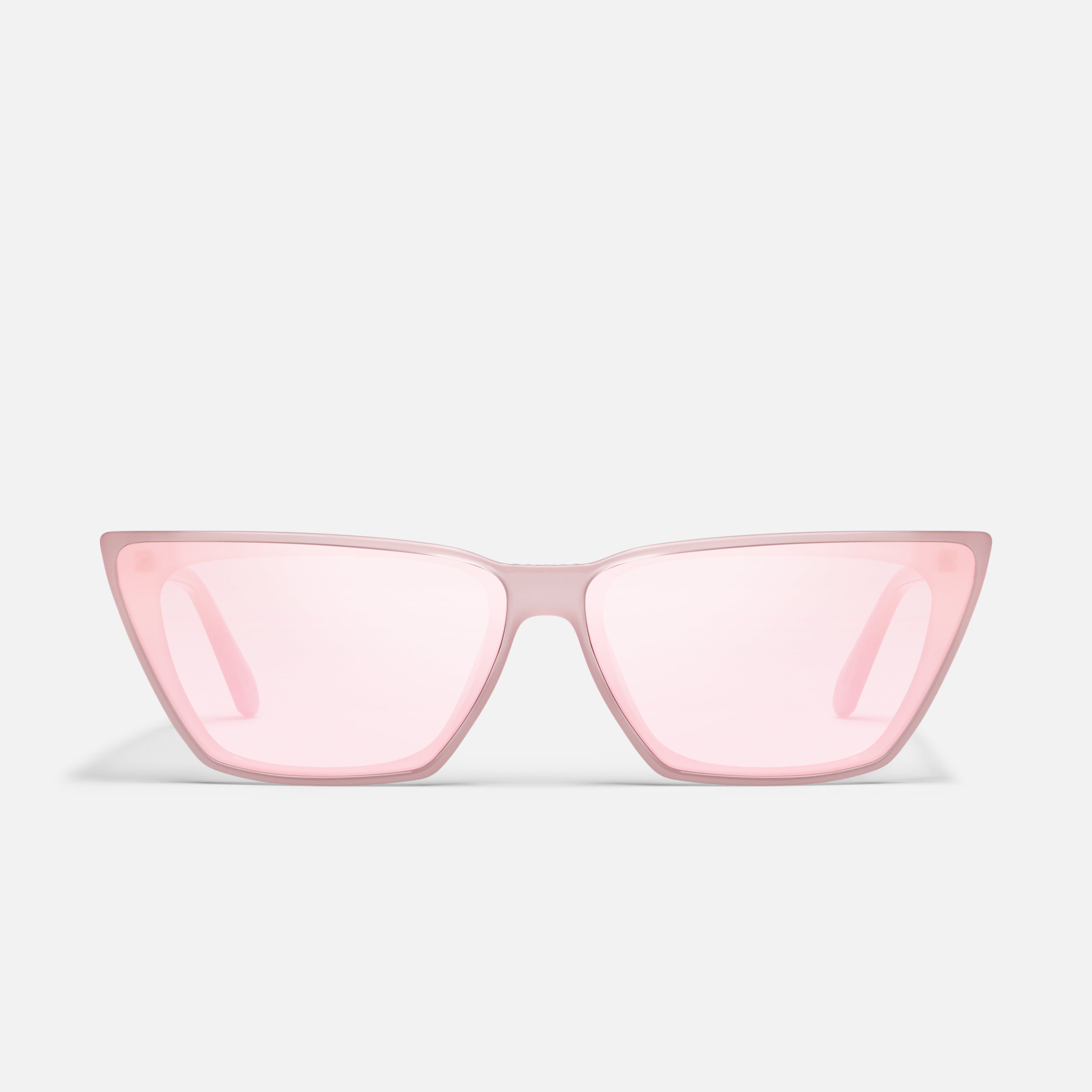 BAD HABIT Narrow Cat Eye Sunglasses – QUAY display picture 2
