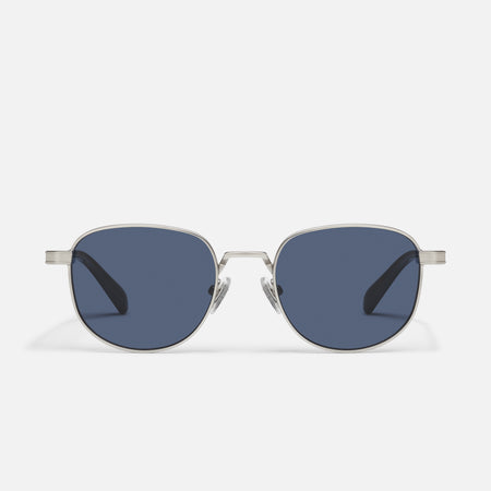 MATTE SILVER/NAVY POLARIZED