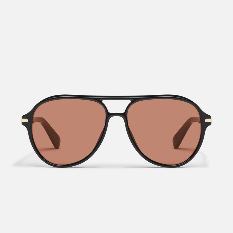 BLACK/DARK APRICOT