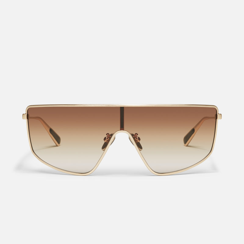 BRUSHED GOLD/SEPIA