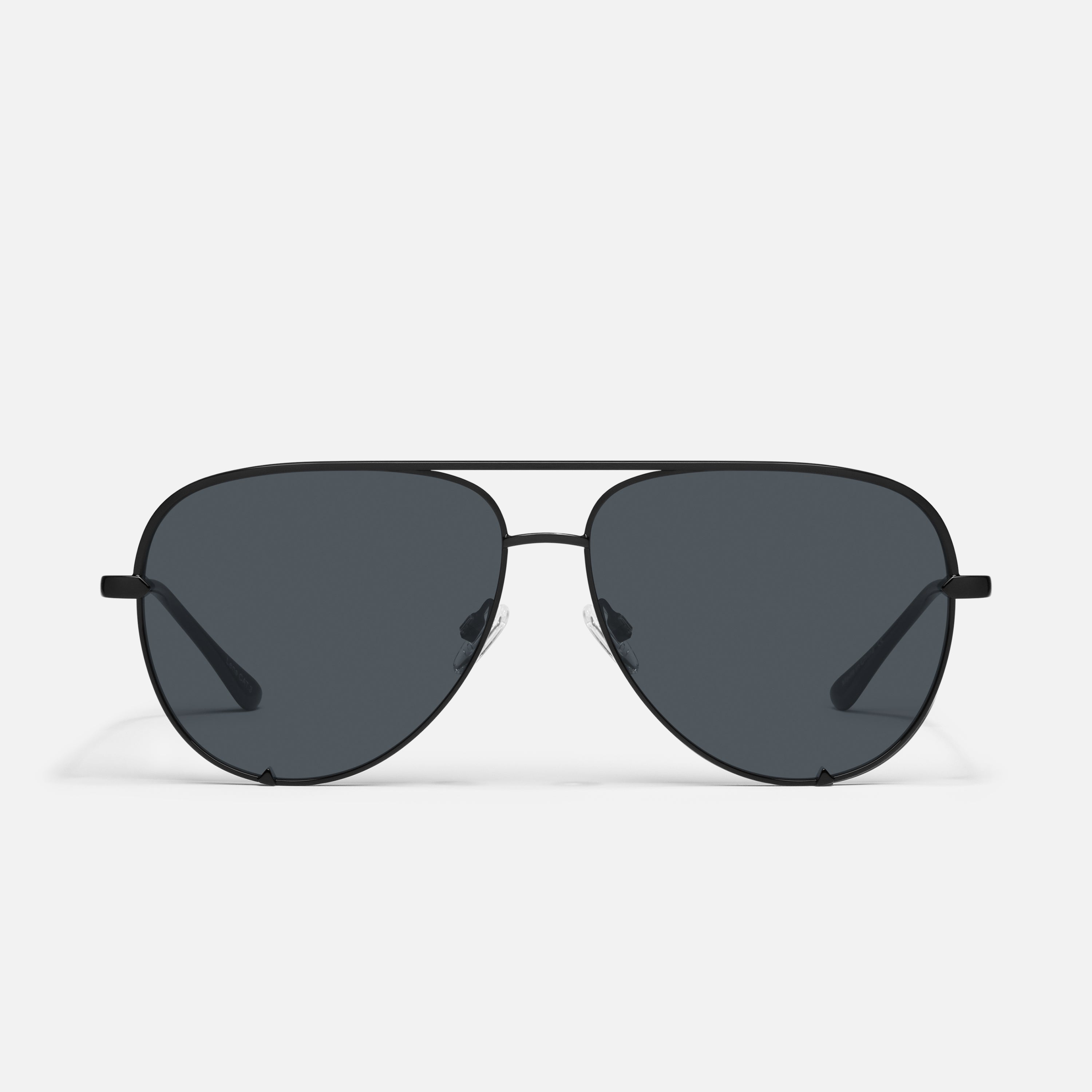 HIGH KEY Wire Frame Aviator Sunglasses – QUAY - Main Image