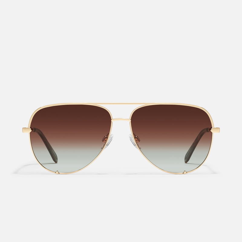 GOLD/BROWN FADE POLARIZED