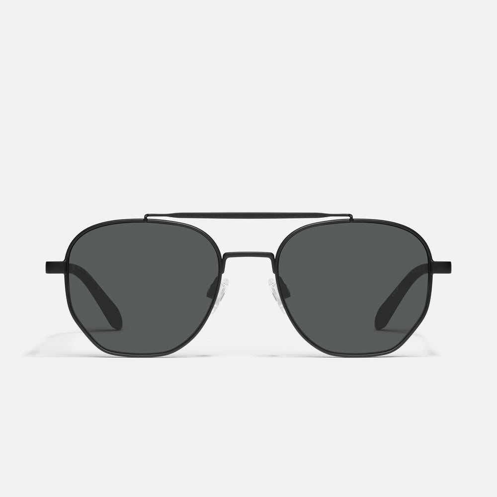 LOCALS ONLY Geometric Aviator Sunglasses – QUAY