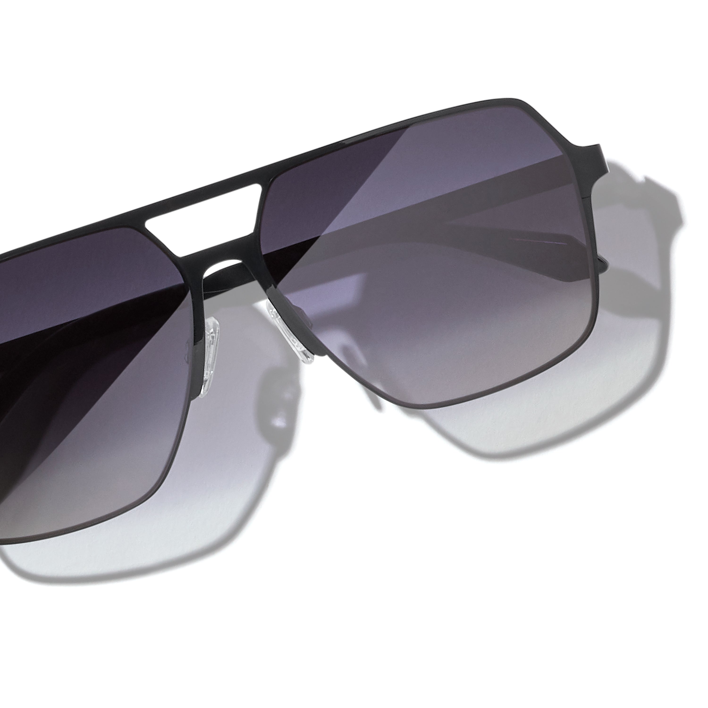 BACKSTAGE PASS Flat Top Square Aviator Sunglasses – QUAY