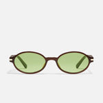 DARK BROWN/PISTACHIO