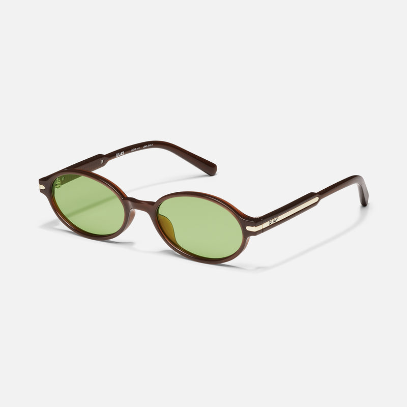 DARK BROWN/PISTACHIO
