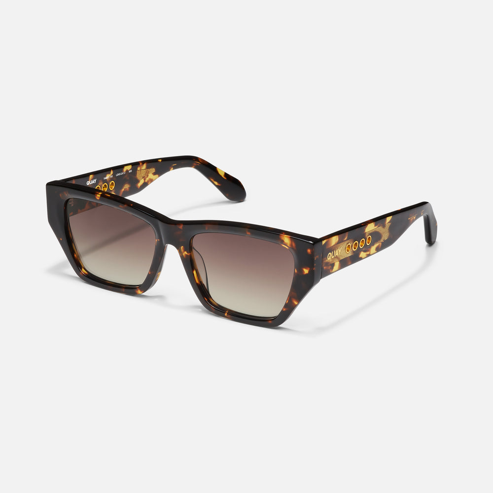 NO APOLOGIES Angled Square Frame Sunglasses for Women – QUAY