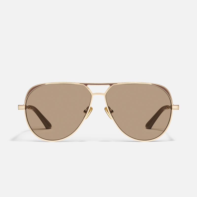 BRUSHED GOLD DOE/TAN