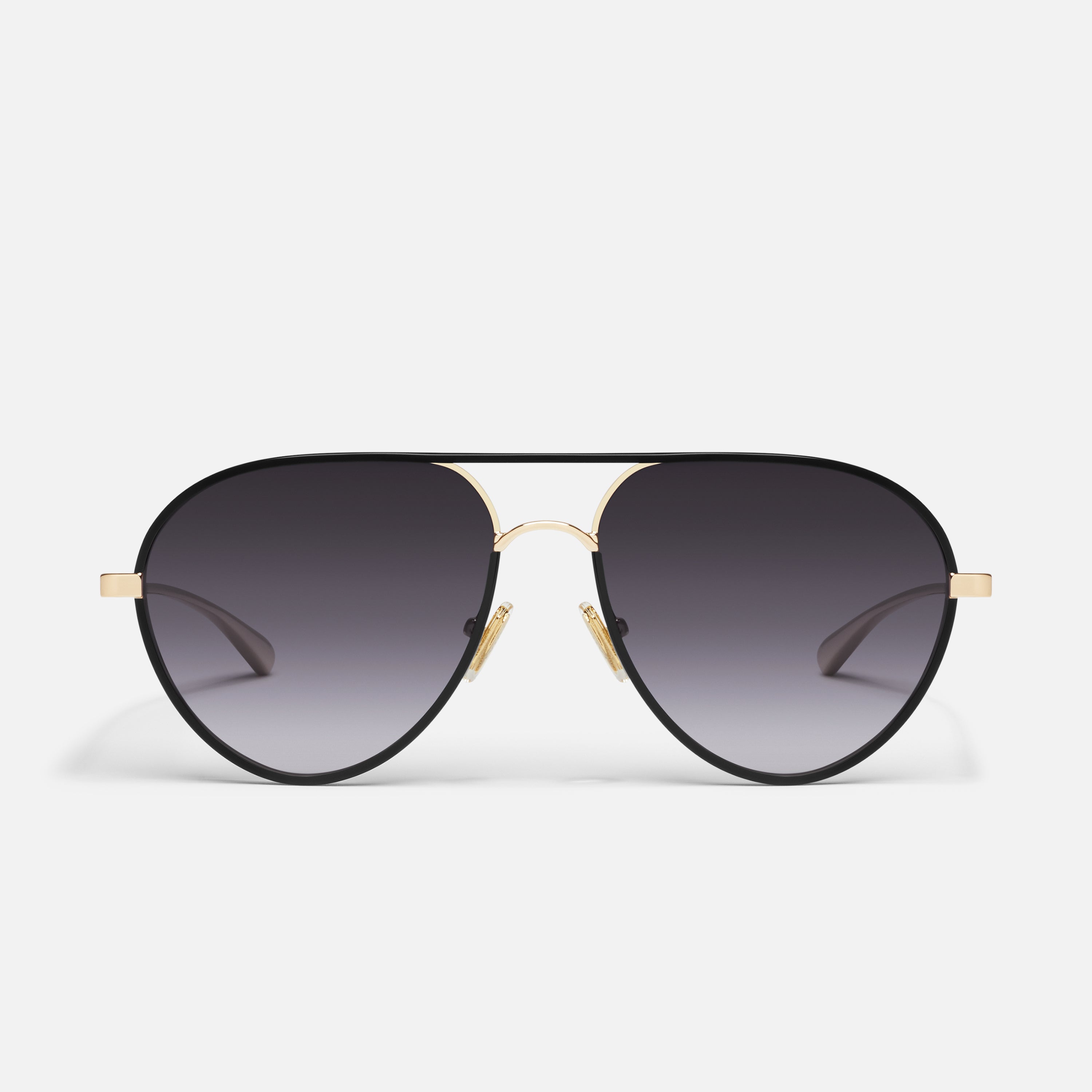 Aviator Sunglasses Quay Australia Lunette ALL IN MEDIUM Ladies Aviator Sunglasses With Brow Bar – Quay Australia