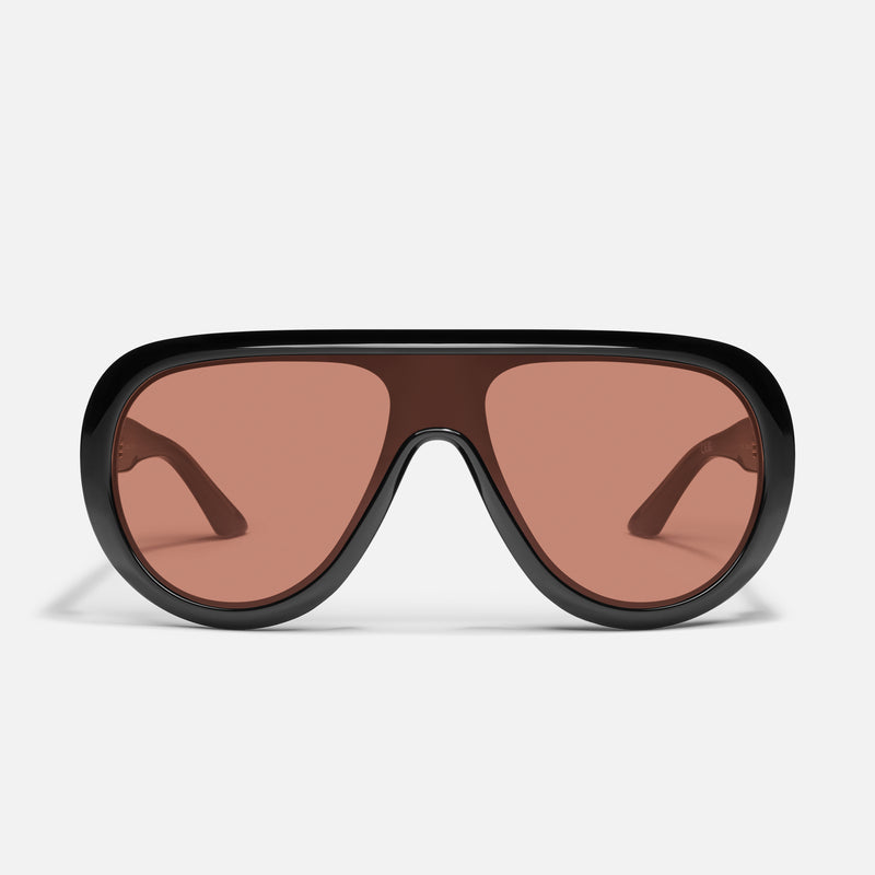 BLACK/DARK APRICOT