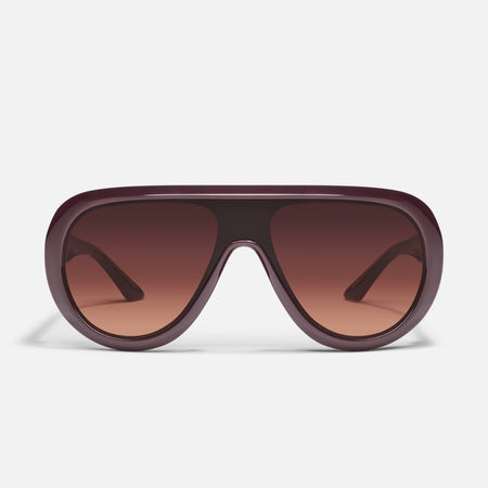 ESPRESSO PURPLE/DARK BROWN CAMEL