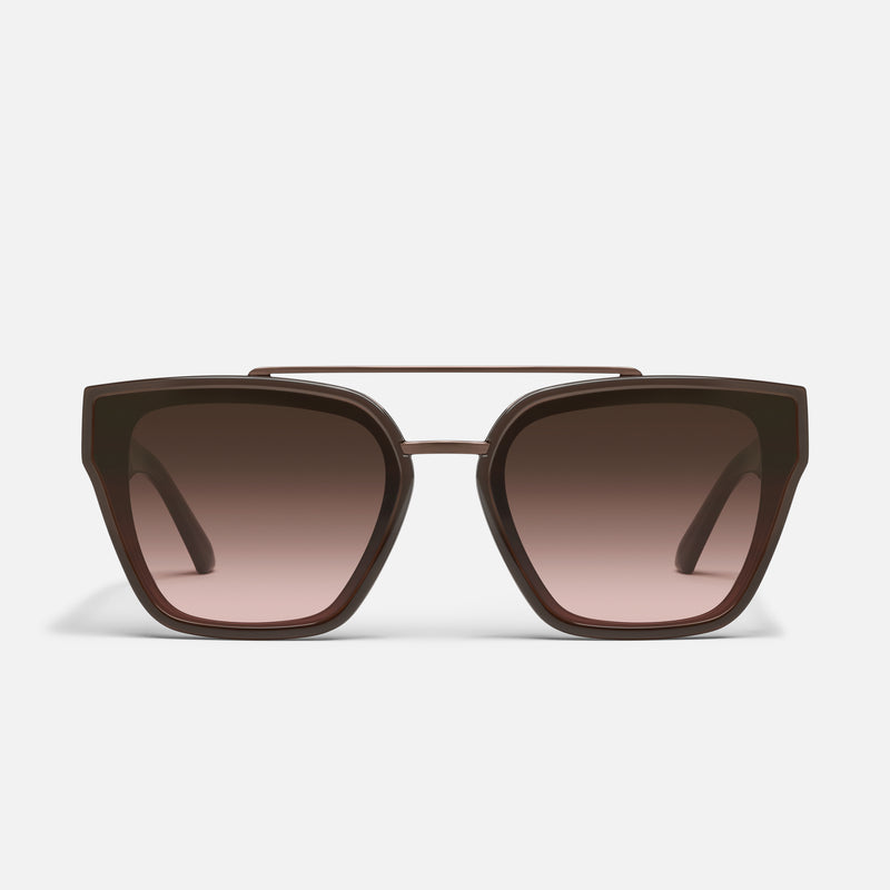 DARK BROWN/BROWN ROSE