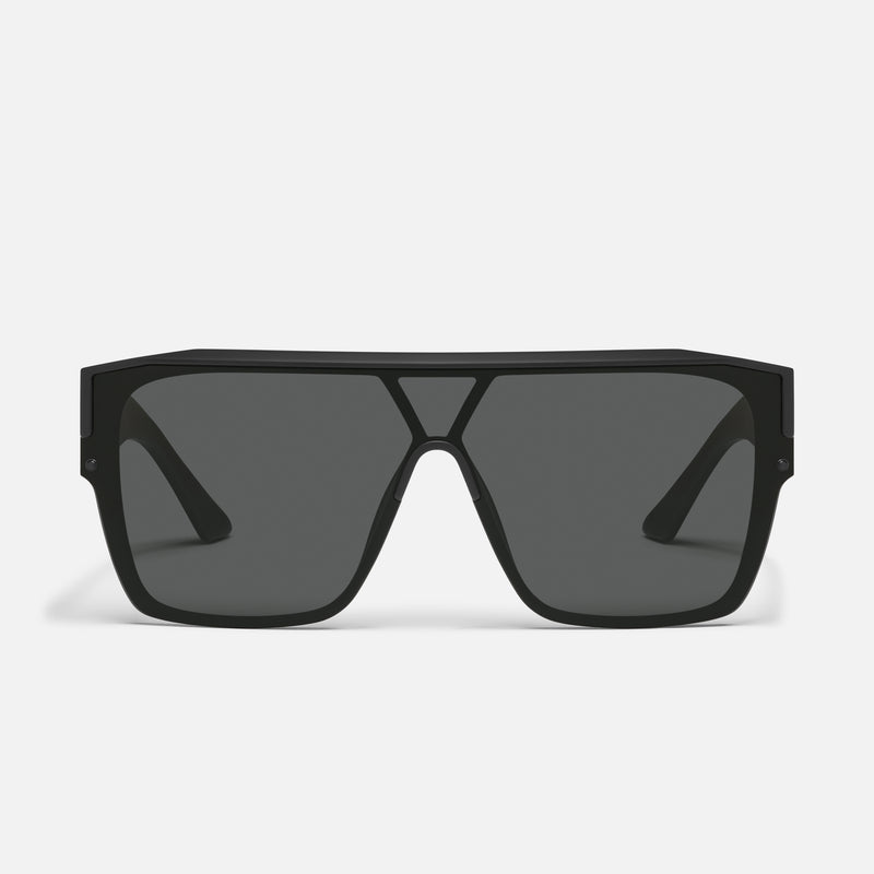 MATTE BLACK/SMOKE POLARIZED