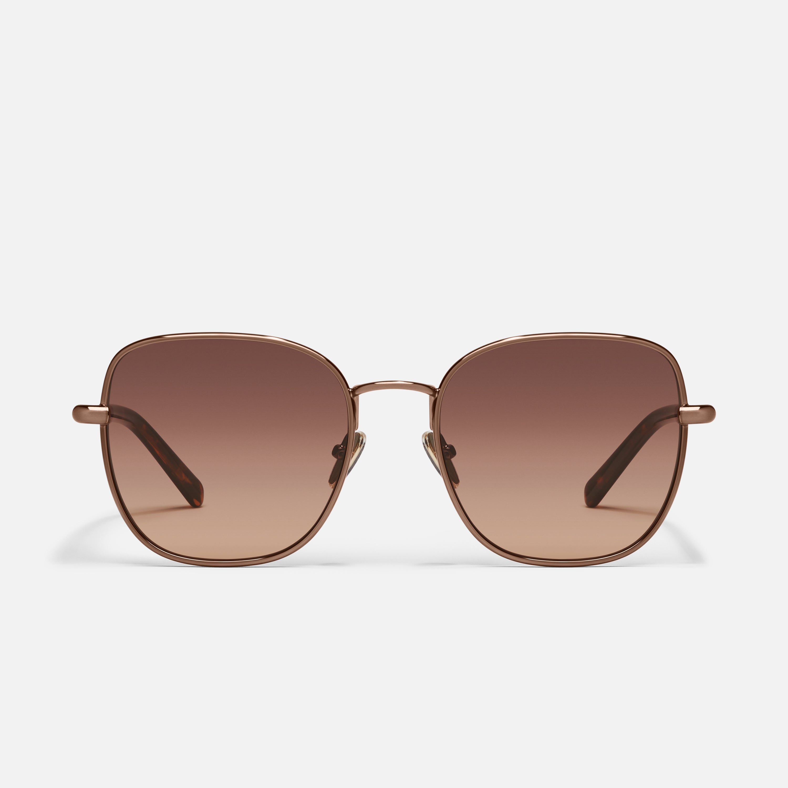 Uptown Oversized Round Sunglasses by Quay – QUAY display picture 2