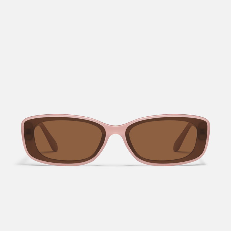 PALE PINK/BROWN
