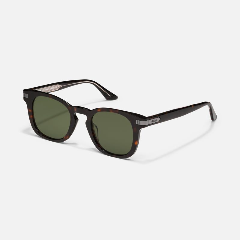 DARK TORTOISE/GREEN
