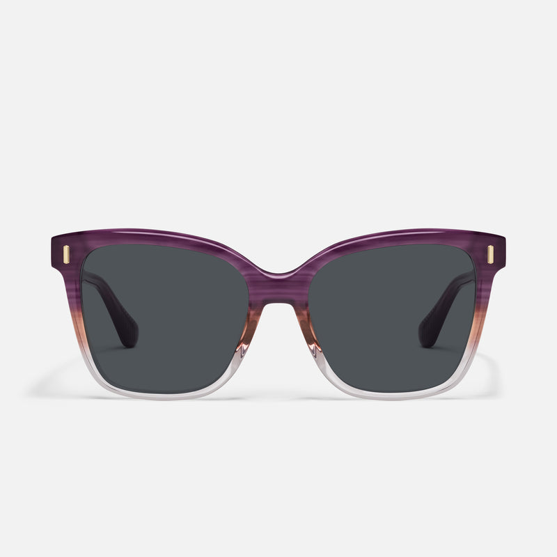 PLUM GRADIENT/RX SUNGLASSES