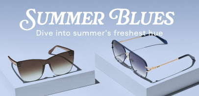 summer blues, dive into summers freshest hues